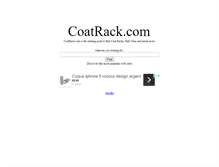 Tablet Screenshot of coatrack.com